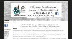 Desktop Screenshot of carrefourmousseau.org